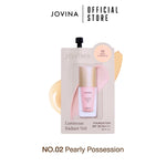 (Set 2 ซอง )Jovina : Luminous Foundation SPF 30 PA+++ รองพื้นโจวีน่า แบบซอง เนื้อบางเบา ปกปิดเรียบเนียน ขนาด 7g