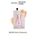 (Set 2 ซอง )Jovina : Luminous Foundation SPF 30 PA+++ รองพื้นโจวีน่า แบบซอง เนื้อบางเบา ปกปิดเรียบเนียน ขนาด 7g