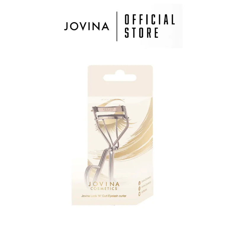 ที่ดัดขนตา JOVINA Lock'N' Curl Eyelash Culer ขนตางอนสวยเป็นธรรมชาติ