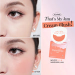 บลัชออน Jovina That’s My Jam Cream Blush Set เนื้อครีม สีชัด ติดทนนาน
