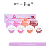 บลัชออน Jovina That’s My Jam Cream Blush Set เนื้อครีม สีชัด ติดทนนาน