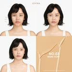 Jovina Glamorous Skin Longwear Cushion คุชชั่นดำ โจวีน่า สูตรผิว Semi-Glow SPF50+ PA+++