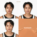 Jovina Glamorous Skin Longwear Cushion คุชชั่นดำ โจวีน่า สูตรผิว Semi-Glow SPF50+ PA+++