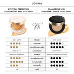 Jovina Glamorous Skin Longwear Cushion คุชชั่นดำ โจวีน่า สูตรผิว Semi-Glow SPF50+ PA+++
